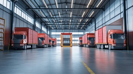 Poster - Streamlining logistics operations with crossdocking a guide to efficient management in supply chain environments