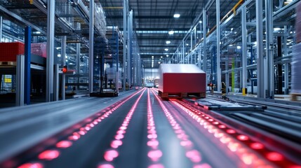 Poster - Revolutionizing global supply chains worldwide smart logistics solutions industrial business-centric approach