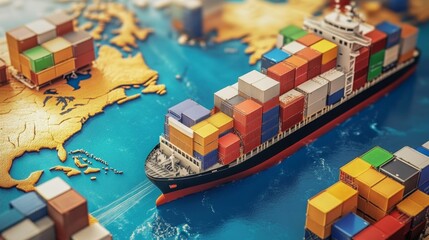 Poster - Strategic logistics planning for international markets global guide business professional insights