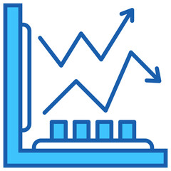 Poster - Line Graph Icon