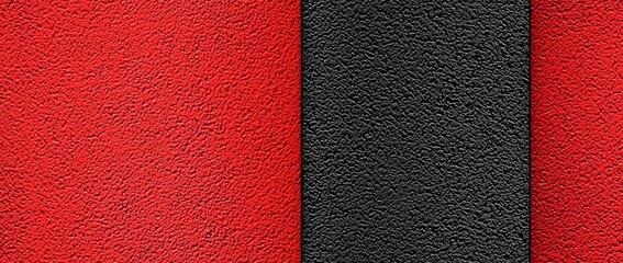 Poster - red and black scratch metal background and texture. , isolated on white background, , copy space, co