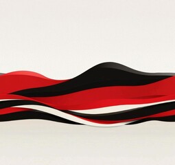 Poster - white, red and black abstract background banner. , isolated on white background, , copy space, copy 
