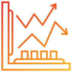 Poster - Line Graph Icon