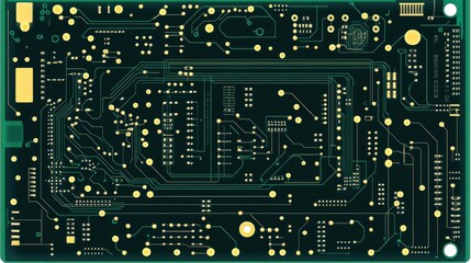 Poster - Nanotechnology-enhanced circuit board with ultra-thin layers.