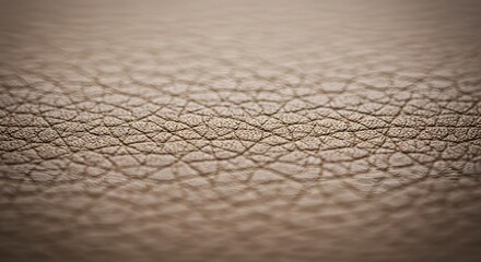 abstract beige leather grain texture background. soft, tactile surface with fine, natural grain patt