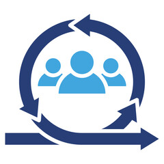 Poster - Agile icon sheet multiple style collection