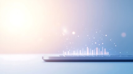 Aufkleber - A clean and modern sales performance dashboard image for business analytics and presentations.