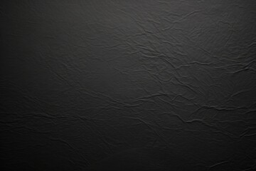 Poster - Detailed Black Paper Texture with Unique Creases and Depth for Background and Design Use in Various Applications