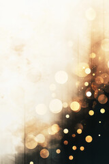Aufkleber - Glamorous, tall champagne glasses overflowing with glittering bubbles, set against a dreamy bokeh