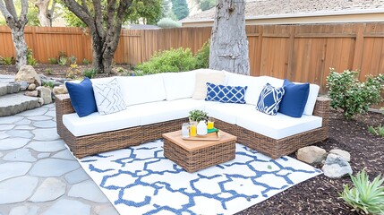 Poster - Relaxed backyard design