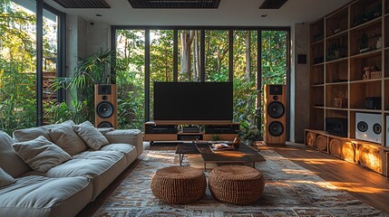 Poster - Nature-inspired cozy room