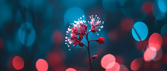 Wall Mural - cyber ​​spring background with copy space for text - futuristic, digital and refreshing design