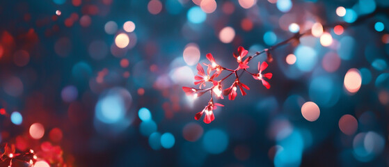 Wall Mural - cyber ​​spring background with copy space for text - futuristic, digital and refreshing design