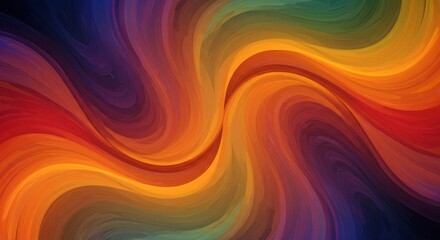 Poster - abstract swirling color: a mesmerizing abstract background features vibrant swirls of color, merging