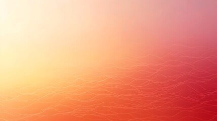 Poster - A vibrant abstract gradient background showcasing a blend of warm orange and yellow tones, creating a sense of calmness and energy that invites creativity.
