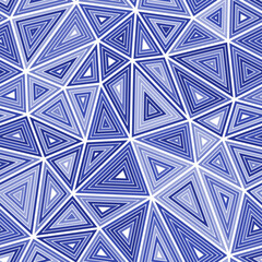 Poster - abstract background with mosaic triangle shapes. large triangles size. multiple repeated inner trian