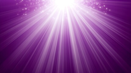 Poster - Abstract light rays purple background