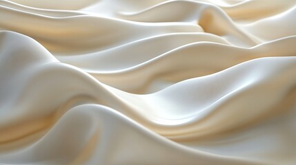 Poster - Elegant champagne silk fabric with smooth ripples and a luxurious sheen. Perfect for premium design.