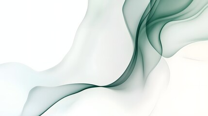 Poster - Mesmerizing Abstract Fluid Wave Swirls in Soft Pastel Gradient Tones