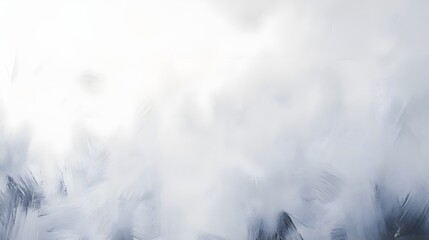 Poster - Minimalist Abstract Atmospheric Texture of Mist and Clouds in Soft Monochrome Hazy Background