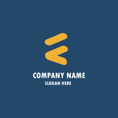 Fototapete -  vector line sign design.
