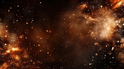 Poster - Abstract Texture with Golden and Brown Highlights for Commercial Use in Film and Design Projects