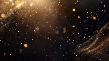 Poster - Abstract Gold and Black Texture for Commercial Use in Film Backgrounds and Creative Projects