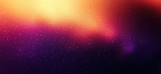 Wall Mural - Abstract Gradient Art with Vibrant Colors from Purple to Orange Soft Bokeh Minimalistic Background Design