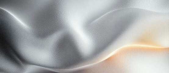 Poster - Grayscale Gradient Abstract Background with Soft Noise Texture and Gentle Light for Minimalist Design