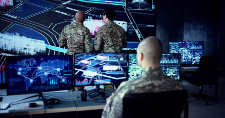 Poster - Soldier Manning Technology Center