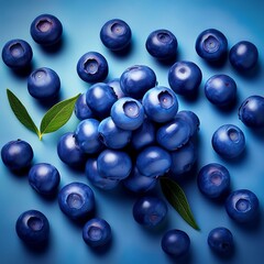 Wall Mural - Frische Blaubeeren