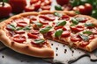 © CreativeDream - Hot and Fresh Pizza, High-Quality Ingredients, Offering an Irresistible Flavor in Every Bite | Generative AI