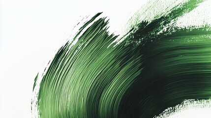 Aufkleber - Brush Strokes of Cream Create an Abstract Expression on a Neutral Canvas Inviting Contemplation