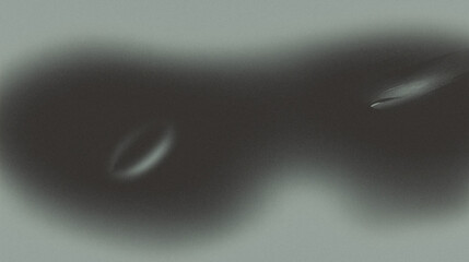 Fototapete - Abstract dark blurs with mysterious shapes on soft gradient background