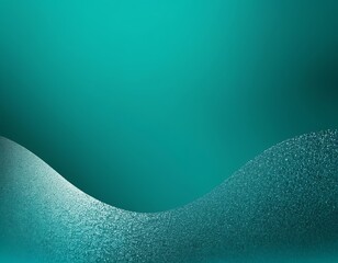 Abstract turquoise wave pattern background with a sleek, modern aesthetic.