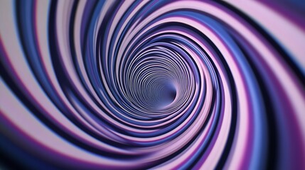Wall Mural - A swirling optical illusion of lines forming a tunnel effect as if pulling inward.