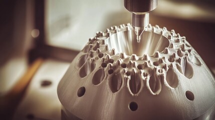 Poster - A precision D printing process fabricating medical implants.