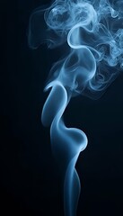 Wall Mural - blooming fire abstract background background smoke abstract abstract blue smoke smoke background bac