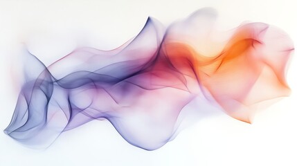 Aufkleber - Abstract fluid art with vibrant colors, flowing shapes. Modern artistic expression concept