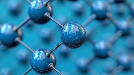 Poster - Global Network Connection, Abstract Background