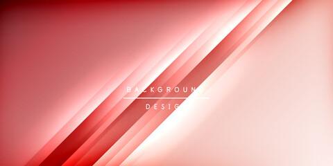 Poster - Bright lines background. Gradient geometric template wallpaper