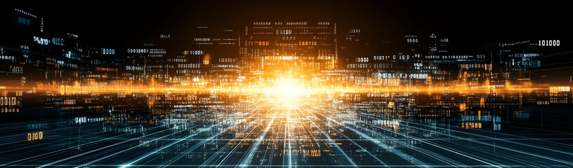 Digital data stream, future tech
