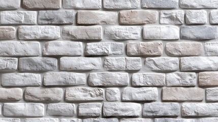 Poster - Textured Gray and Weathered Brick Wall with Unique Edges and Tones for Interior or Exterior Design Projects