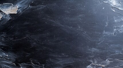 Poster - Polished Blackboard Background with Faint Texture and Smooth Surface for Creative Projects