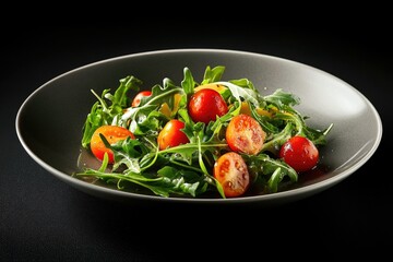 Wall Mural - Tomato and Arugula Salad Plate