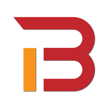 Web line modern color full letter logo design