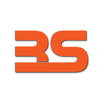 Web line modern color full letter logo design