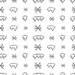 Wall Mural - weather pattern. weather seamless pattern. doodle weather seamless pattern. doodle weather background
