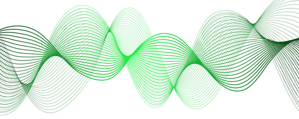 Poster - Abstract glowing Modern wave with Dynamic flowing lines. Futuristic technology and sound wave lines. Digital frequency track equalizer with Stylized line art. Twisted curve lines and blend effect