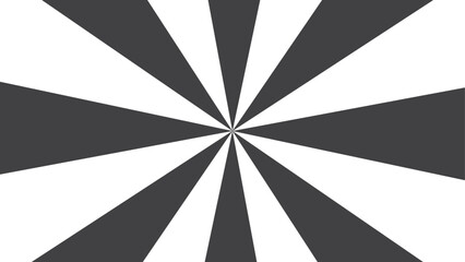 Poster - Abstract background with Radial spiral stripes rays retro starburst. Classic vintage sun rays pattern. Monochrome Hypnotic Spiral Design with Swirling Optical Illusion. Funky ray elements, circle moti